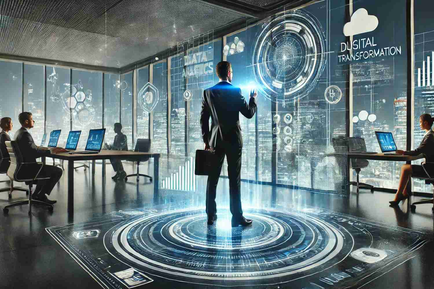 The Role of IT in Digital Transformation: How Businesses Are Evolving in the Digital Age