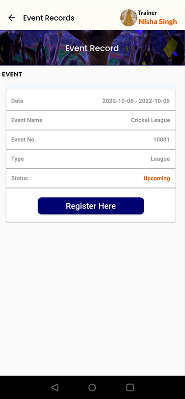Sports App